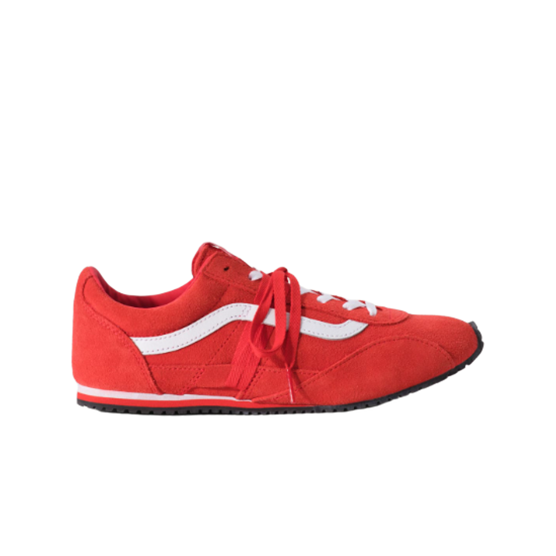 VN000Z9RH2D Vans Premium Super Low Pro Trainer Red