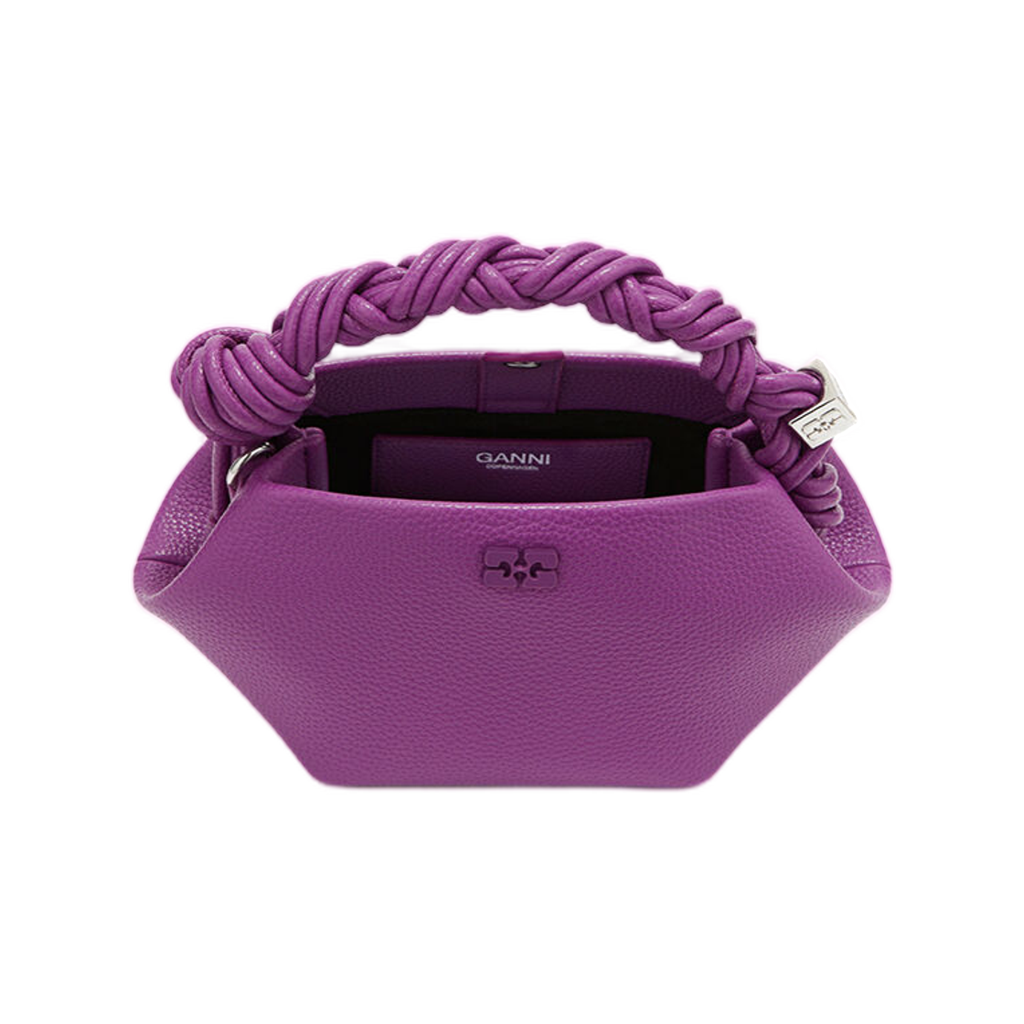 가니 미니 보우 백 퍼플 스파클링 그레이프(Ganni Mini Bou Bag in Purple Sparkling Grape) - 3
