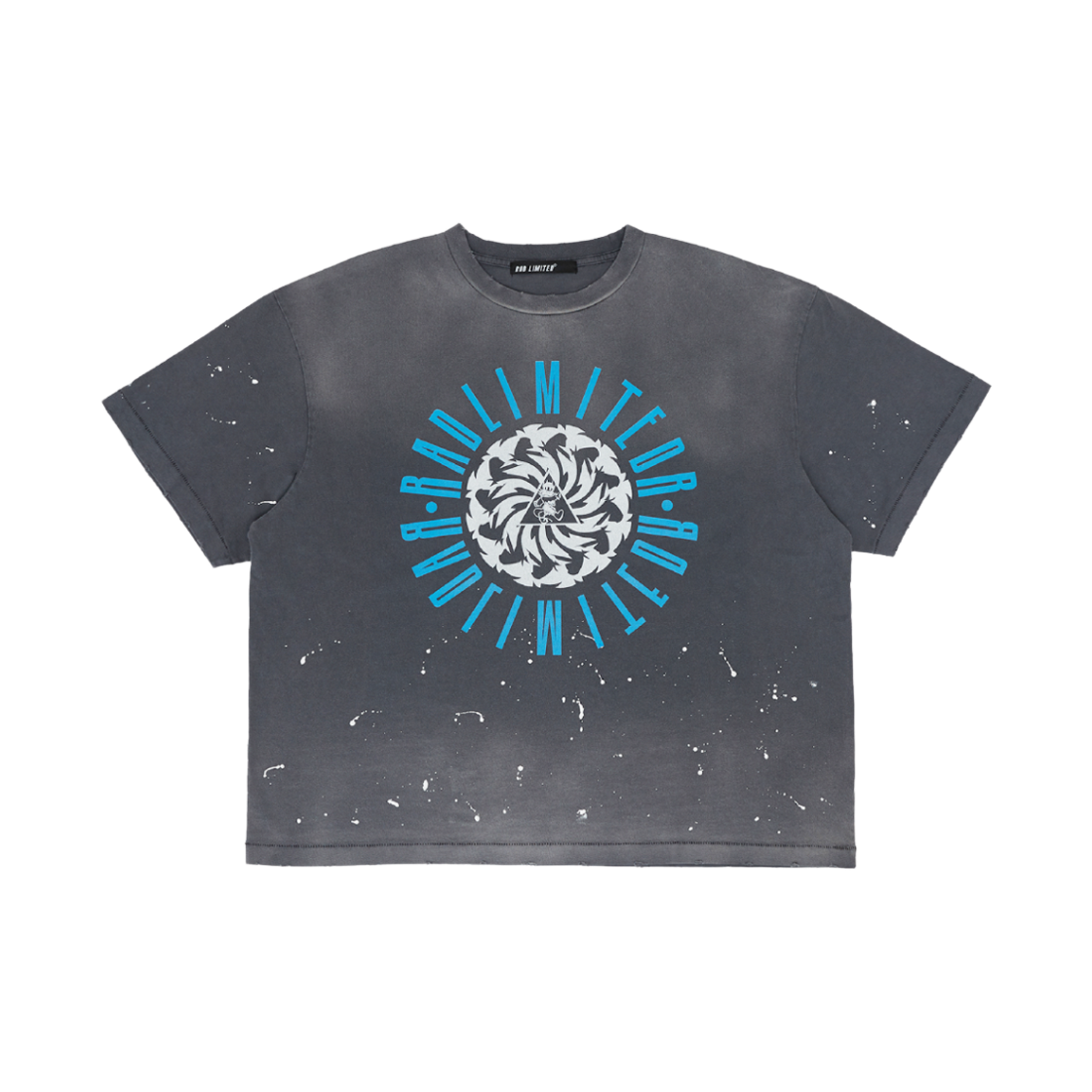 R26SSTE-02BK Rad Limited Circle T Shirt - Vintage Black