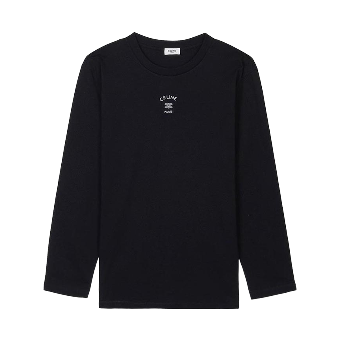 RX0LL1242-38AW Celine Long Sleeved T-Shirt Black White