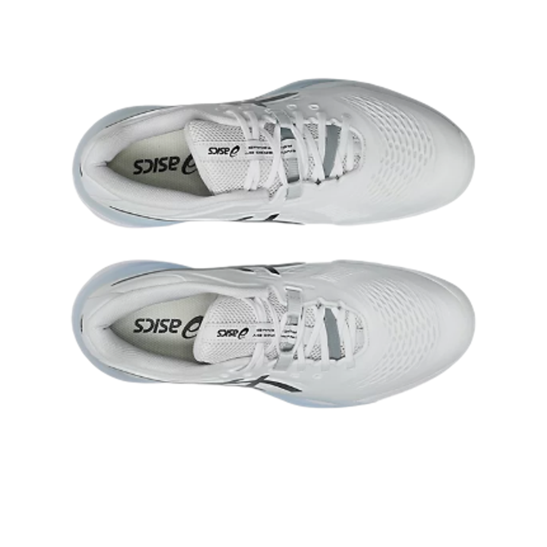 아식스 젤 레졸루션 X 화이트 블랙 - 2E 와이드(Asics Gel-Resolution X White Black - 2E Wide) - 2