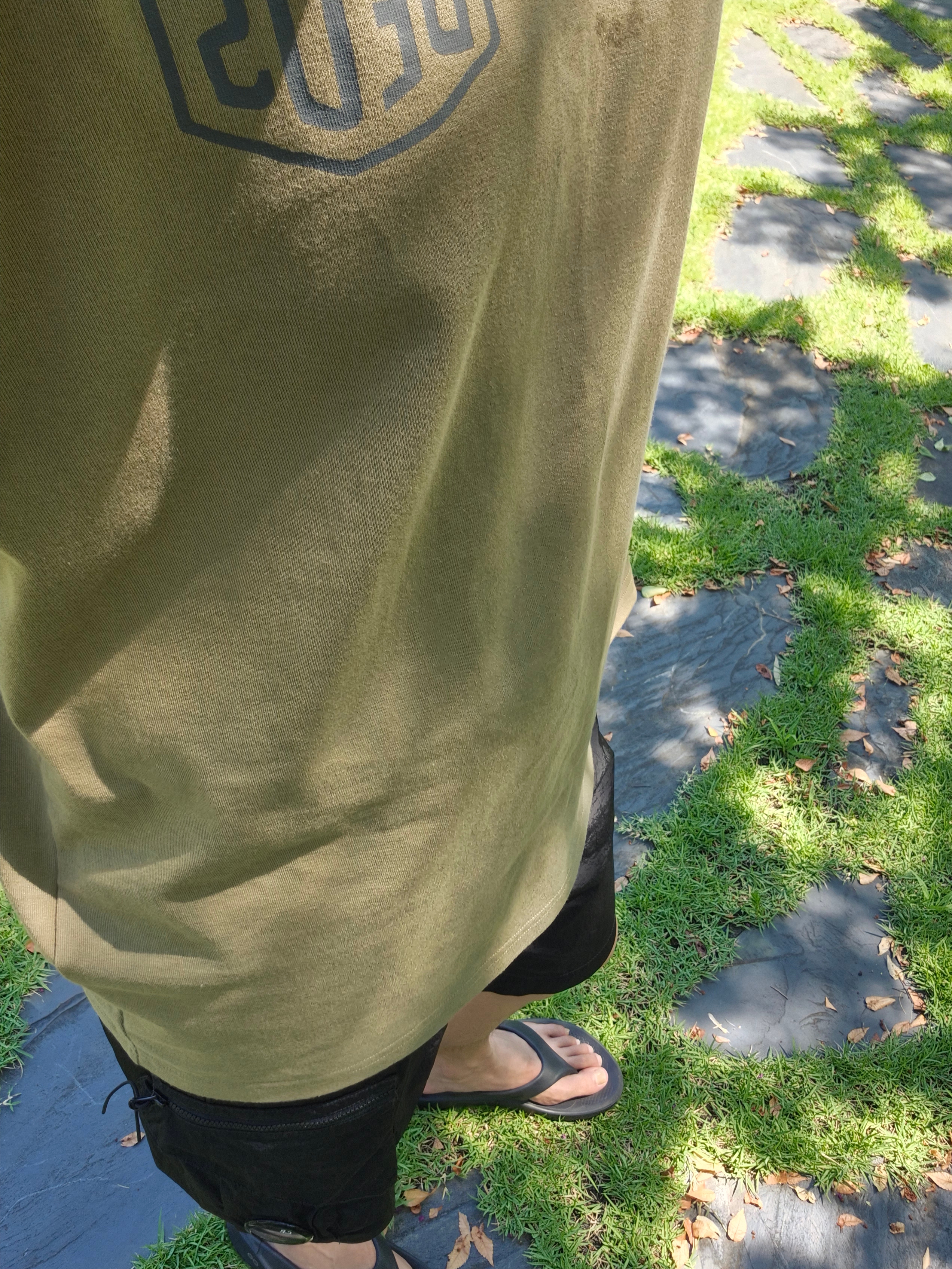 C.P. Company Chrome-R Swim Shorts Black - 25SS, Oofos OOriginal Black 착용 스타일 - 3