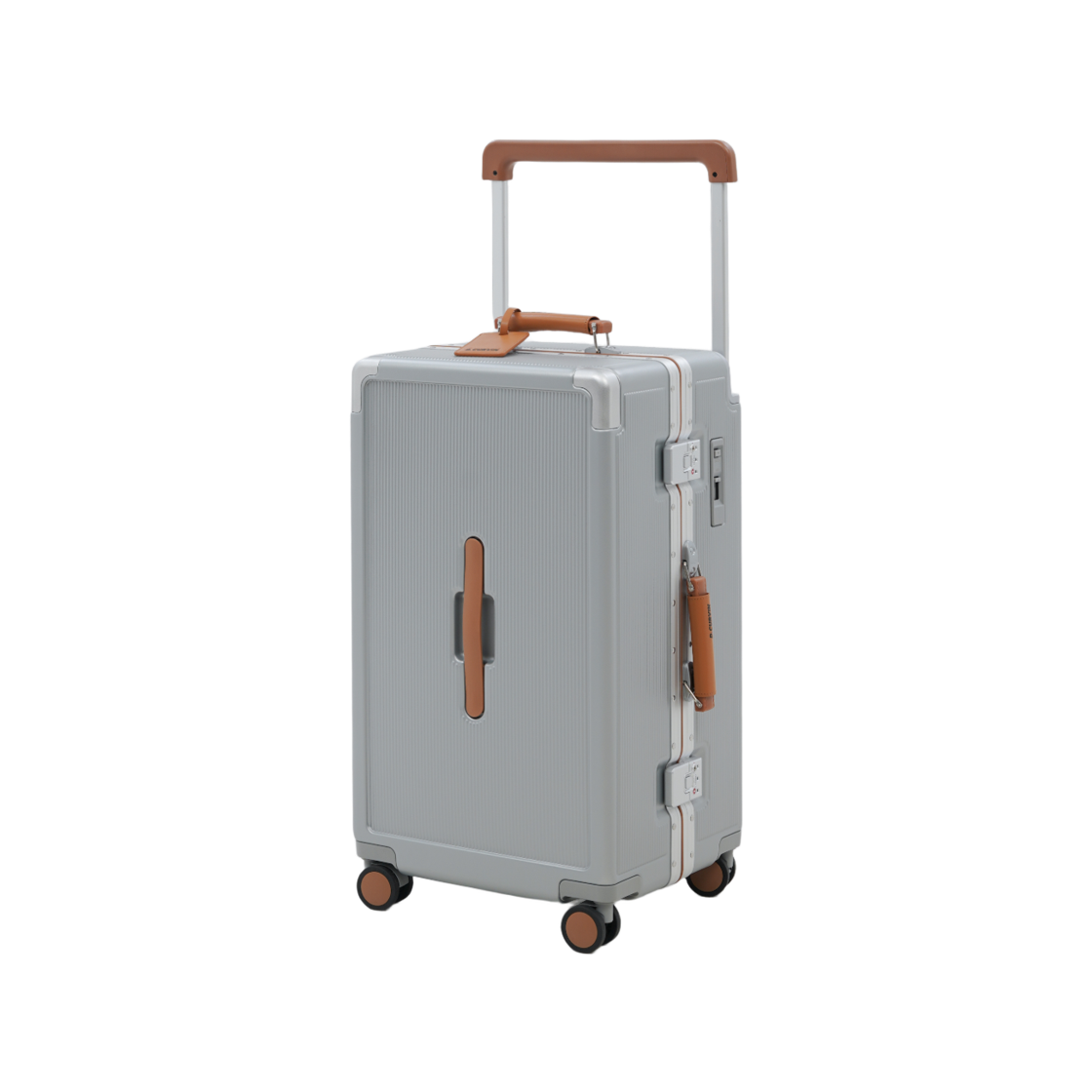 디커빈 엣지 V2 26인치 캐리어 대형 실버 브라운(D.CURVIN Edge V2 26" Large Check-in Suitcase Silver Brown) - 1