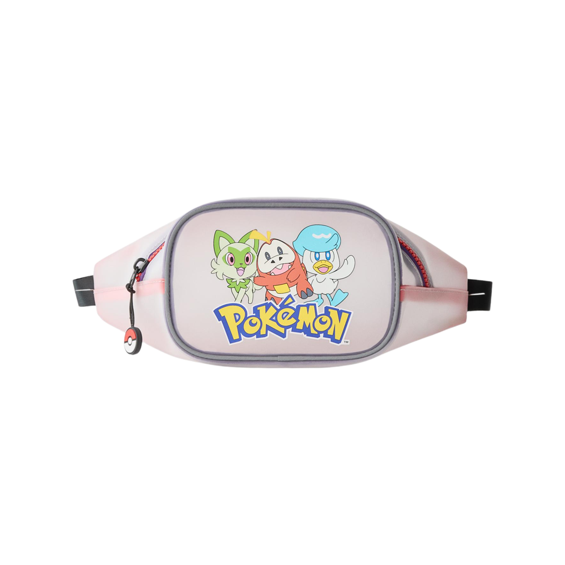 1423/730/600 Zara x Pokemon Rubber Belt Bag Red