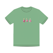 IAB Studio Candle Bone T-Shirt Apple Green