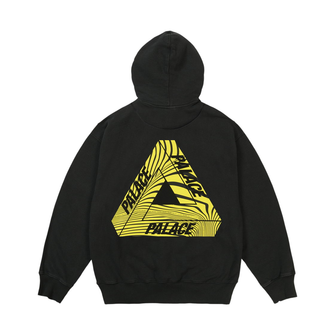 - Palace Tri-Vortex Hood Black - 26FW