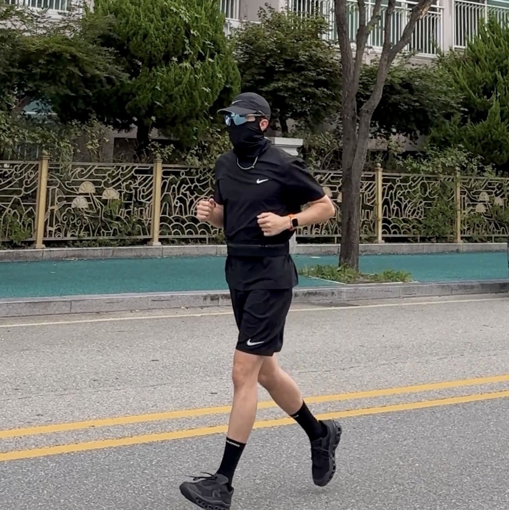 Nike Dri-Fit Park 3 Shorts Black, Nike Dri-Fit UV Hyverse Fitness Top Black - Asia 착용 스타일 - 3