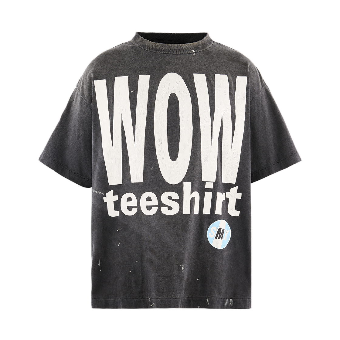 - Saint Mxxxxxx S/S T-Shirt Wow Black - 26AW