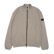Undermycar Murslanger Worn Waffle Zip-Up Oatmeal