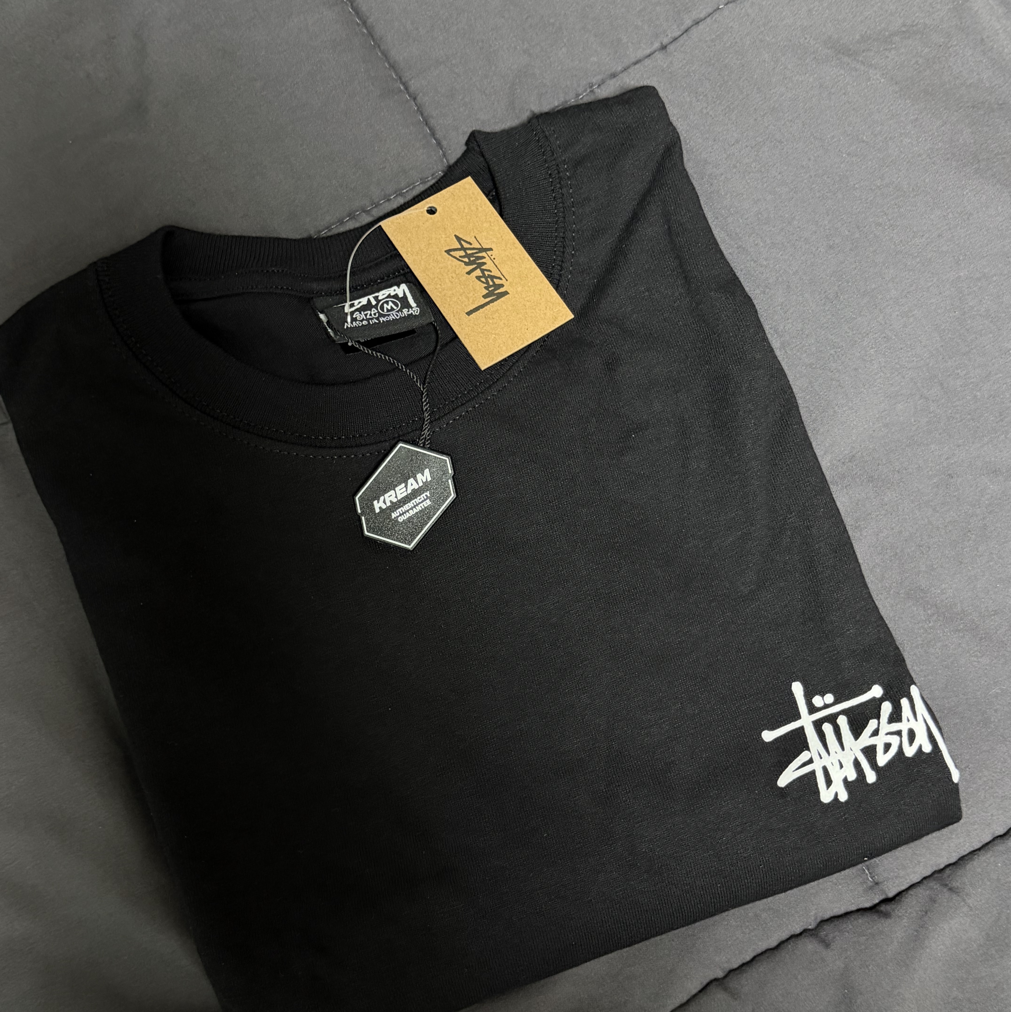 Stussy Basic Stussy T-Shirt Black 착용 스타일