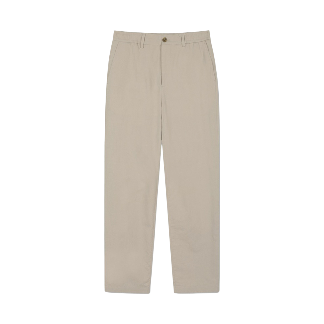 BBPCMBG203ZGM BrooksBrothers Cotton Linen Drawstring Pants Beige
