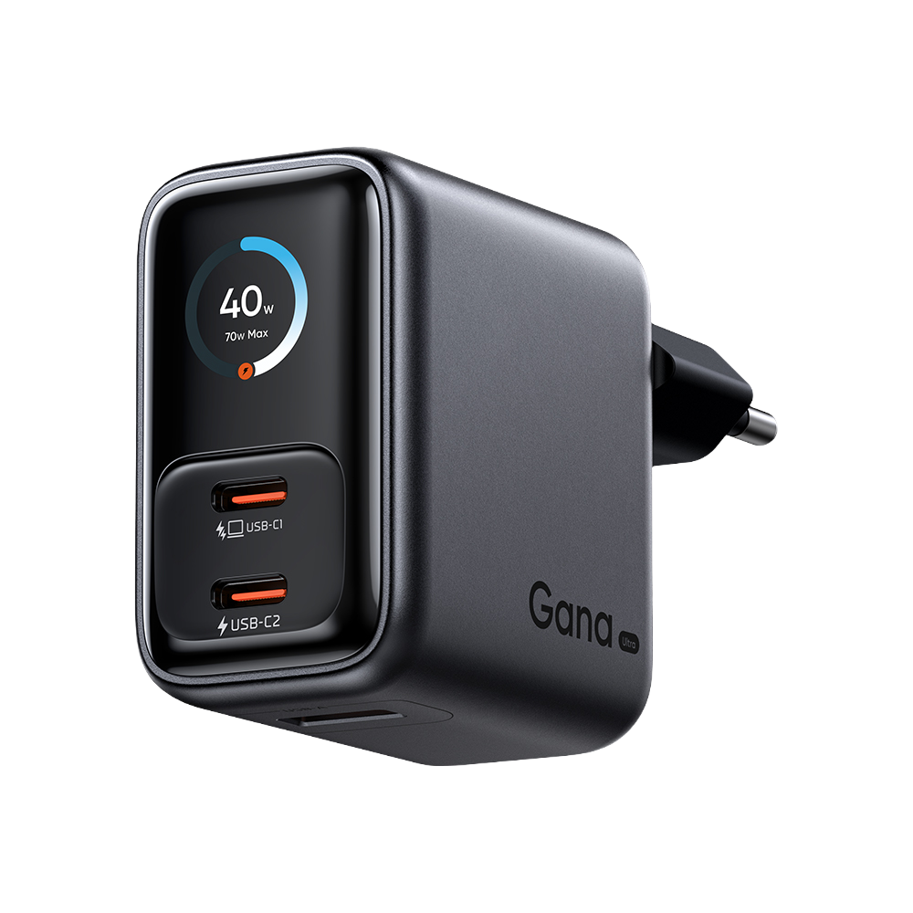 맥도도 GaN 70W 스마트 디스플레이 초고속 3포트 멀티충전기 CH434(Mcdodo 70W GaN Smart Display 3-Port SuperFast Multi Charger CH434) - 3