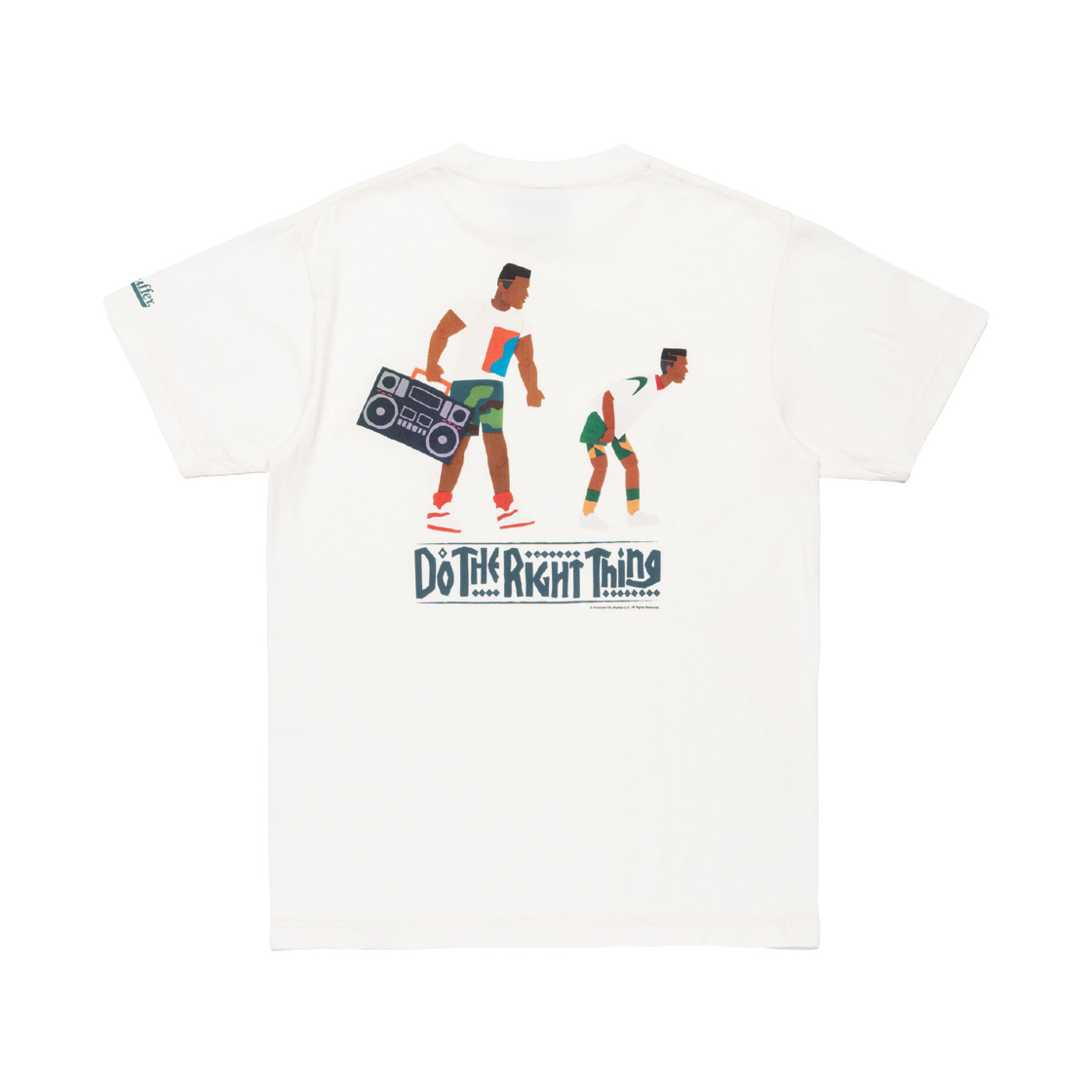 버퍼 두 더 라이트 띵 무키 티셔츠 화이트(Buffer Do The Right Thing Mookie T-Shirt White) - 2