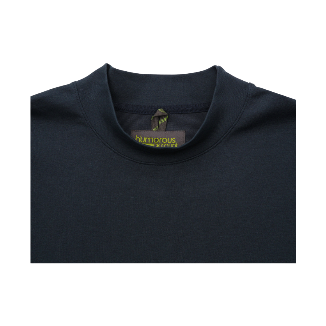 휴머러스 어카운트 애슬레틱 모크넥 티 네이비(humorous account Athletic Mockneck H/S Tee Navy) - 3