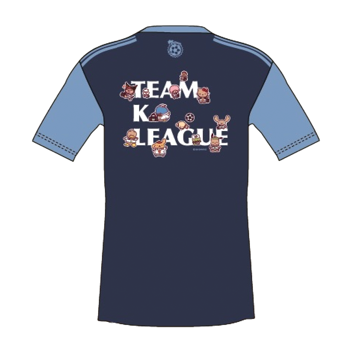 K 리그 x 산리오 캐릭터즈 2026 팀 K 리그 트레이닝 셔츠 네이비 (논 마킹 버전)(K League x Sanrio Characters 2026 Team K League Training Shirt Navy) - 2
