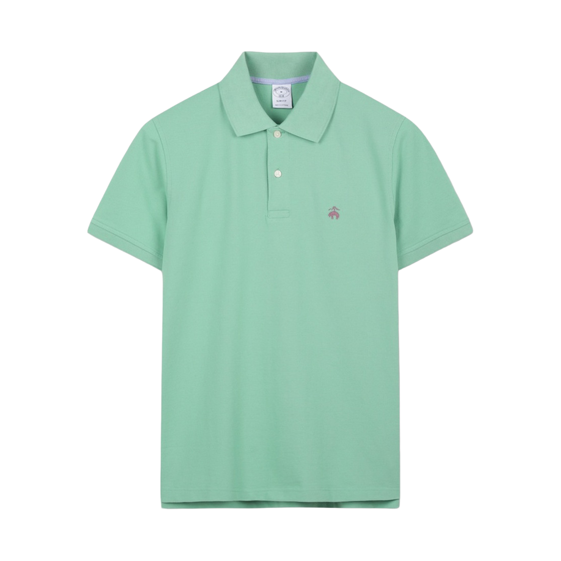 BBNTMN7784IGA BrooksBrothers Cotton Pique Polo Shirt Green