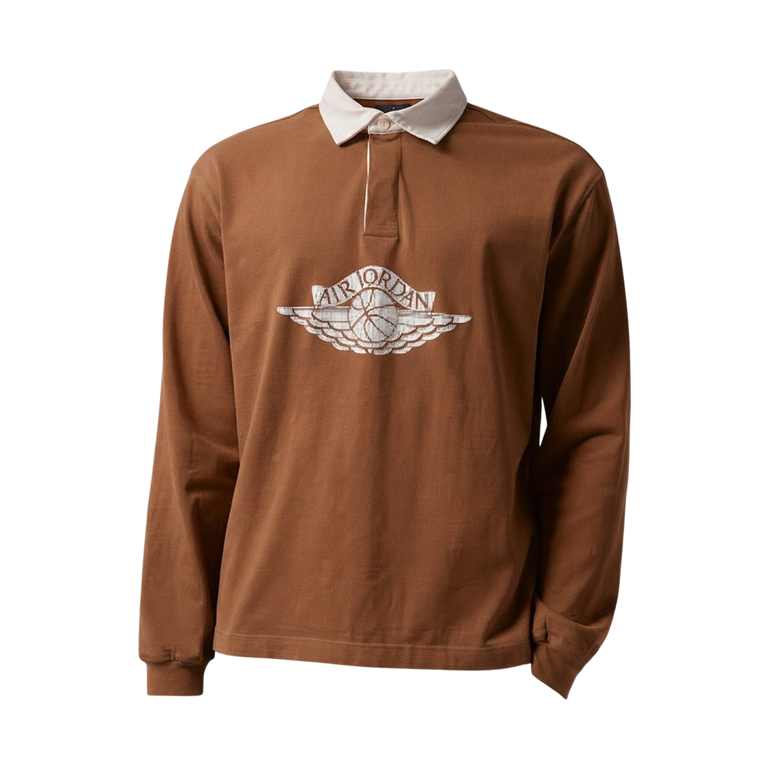 IM9148-281 Jordan Flight Essentials Rugby Top Light British Tan Sail (IM9148-281)