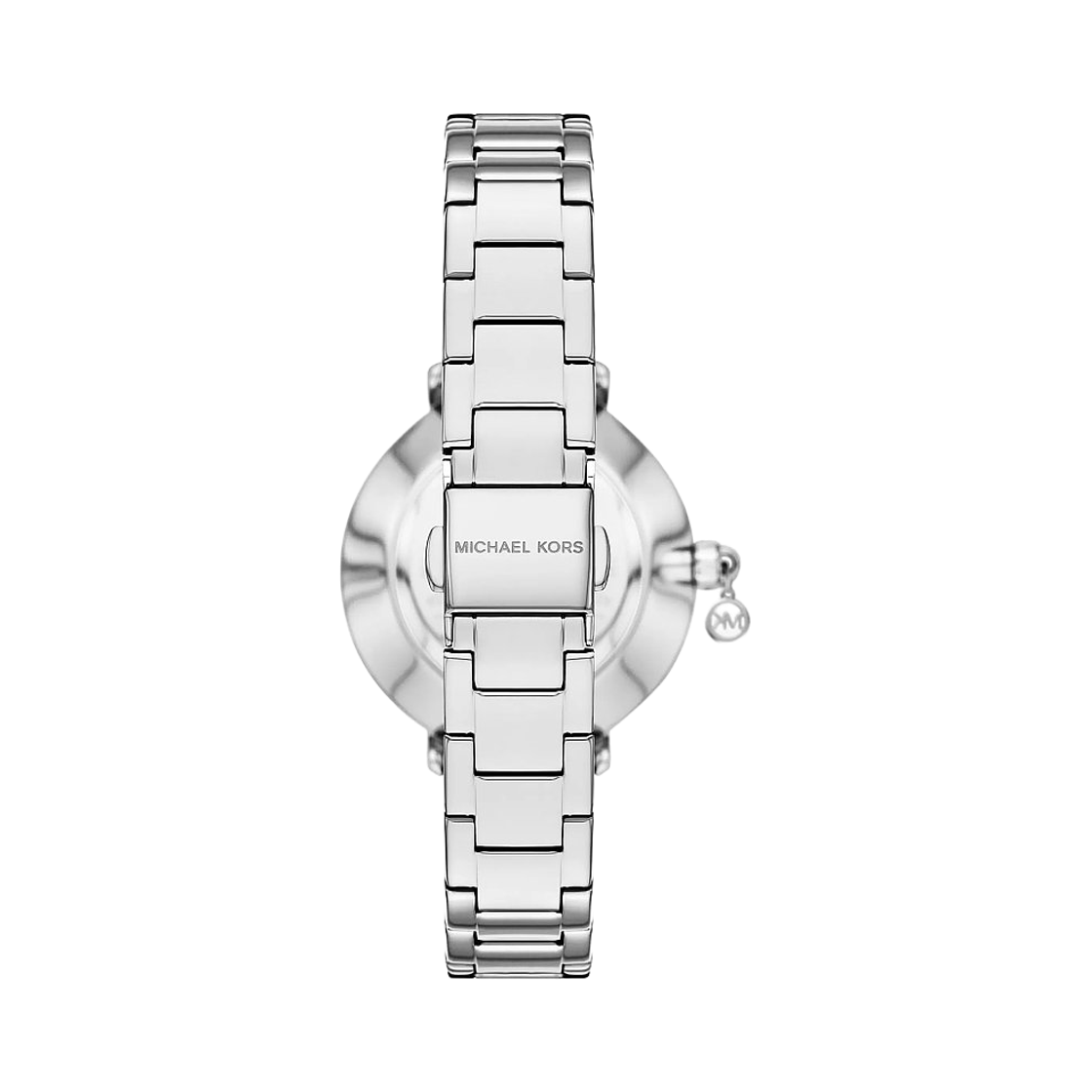 (W) 마이클 코어스 미니 파이퍼 파베 쿼츠 투핸드 32mm 실버 톤 워치 실버((W) Michael Kors Mini Pyper Pave Quartz Two-Hand 32mm Silver Tone Watch Silver) - 2