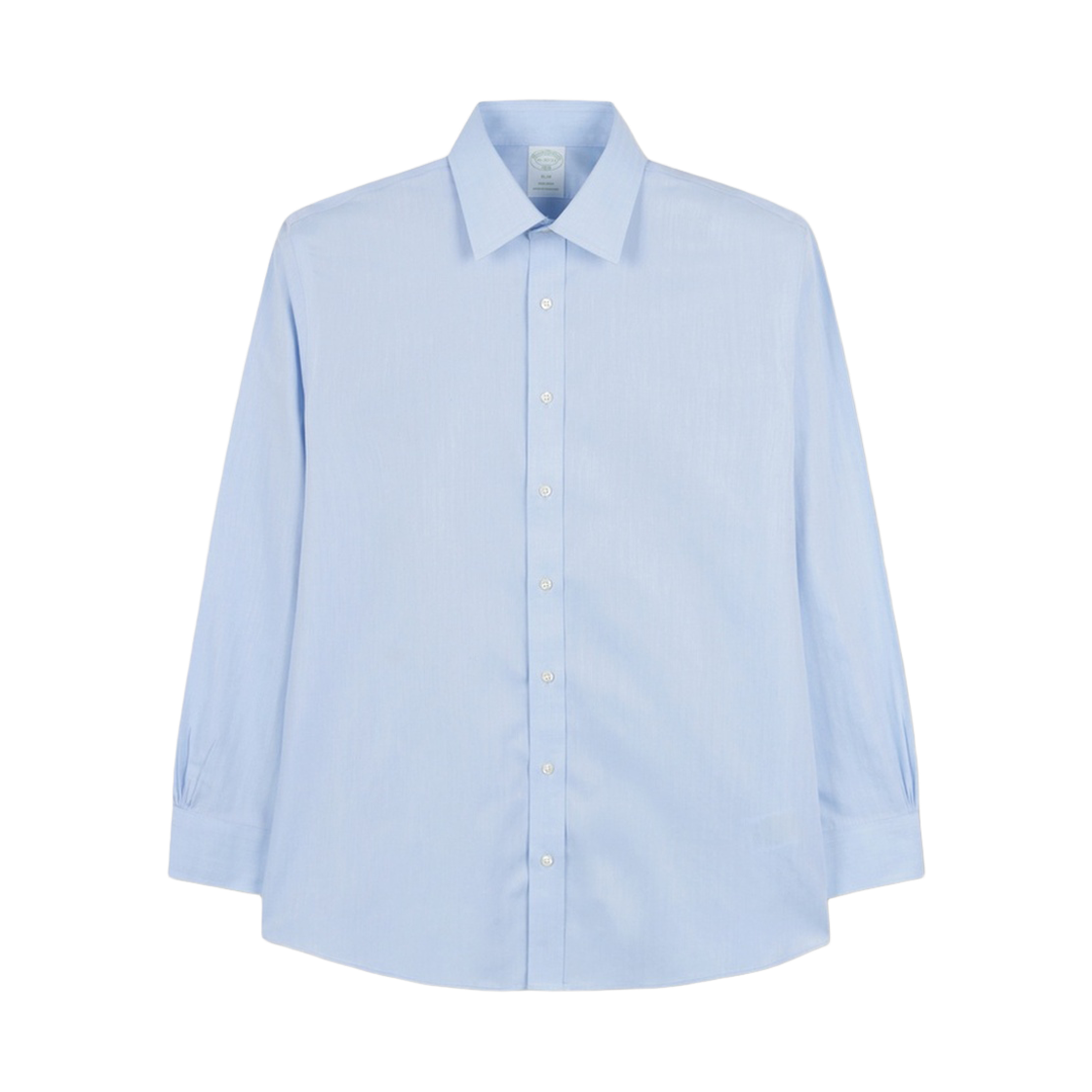 브룩스브라더스 논아이론 헤링본 에인즐리 드레스셔츠 라이트블루(BrooksBrothers Non-Iron Herringbone Ainsley Dress Shirt Light Blue) - 2