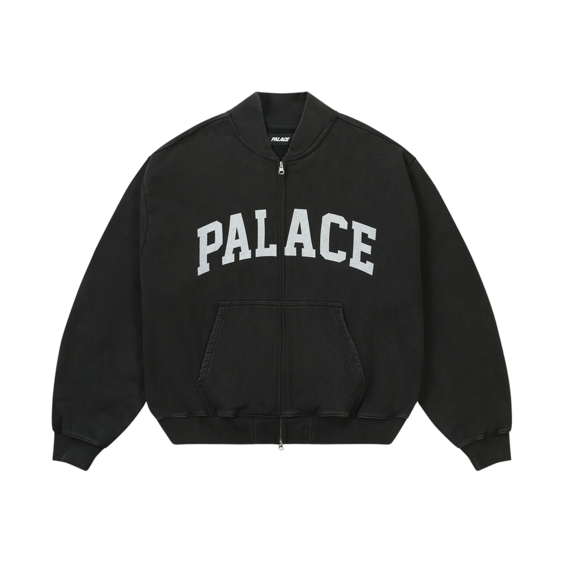 - Palace Pigment College Bomber Black - 26FW