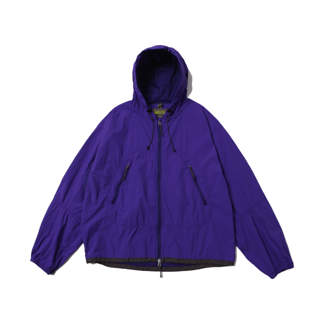 HM26SS-JP01 humorous account Airy Hoodie Jumper Violet Blue