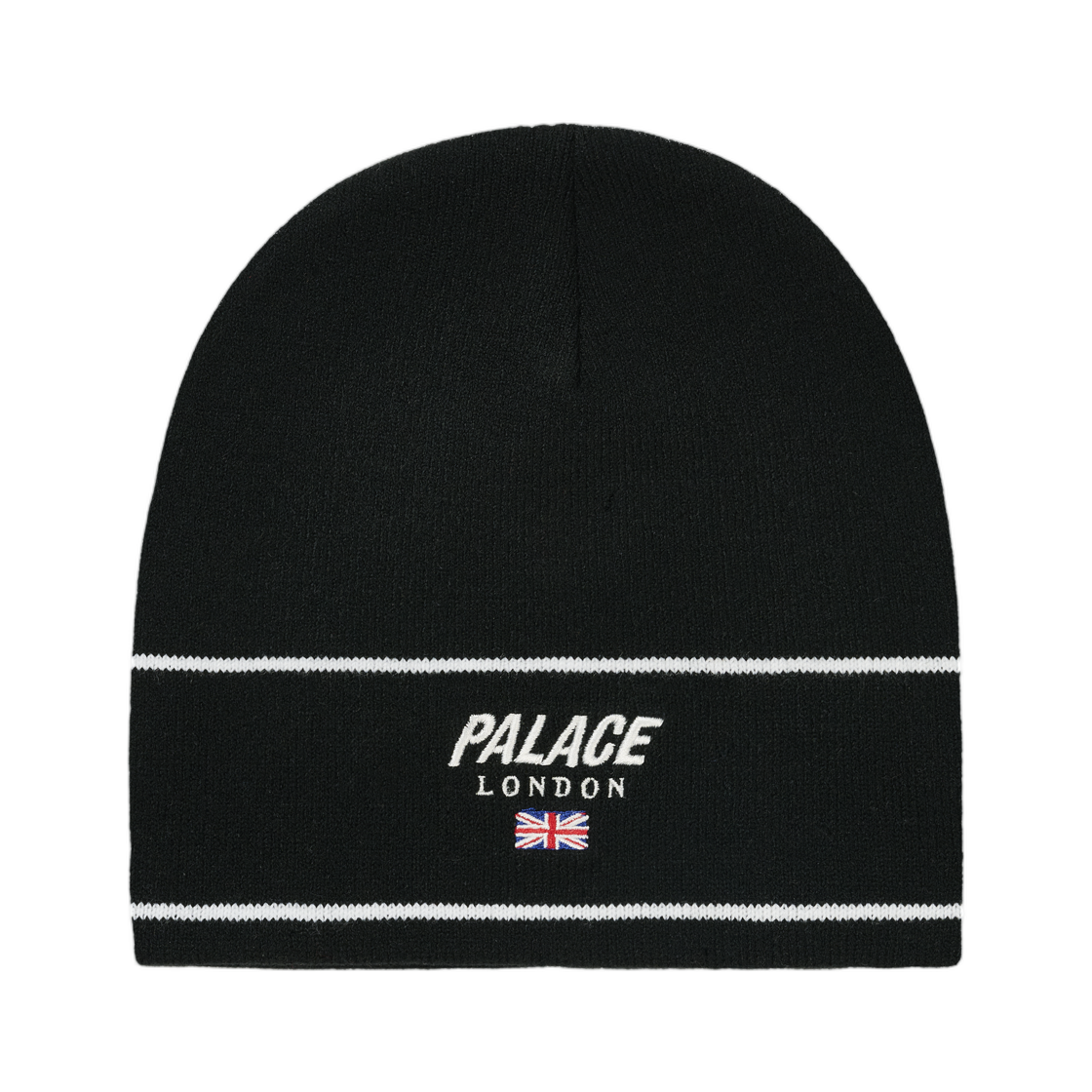 - Palace London Nein Cuff Beanie Black - 26FW