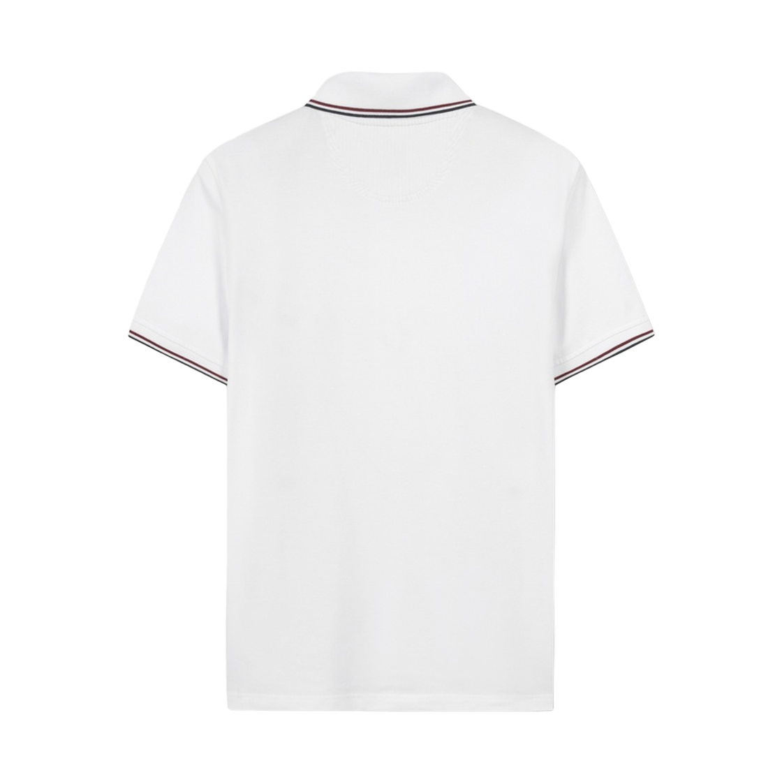 브룩스브라더스 배색 테니스 피케 폴로 셔츠 화이트(BrooksBrothers Color Block Tennis Pique Polo Shirt White) - 2