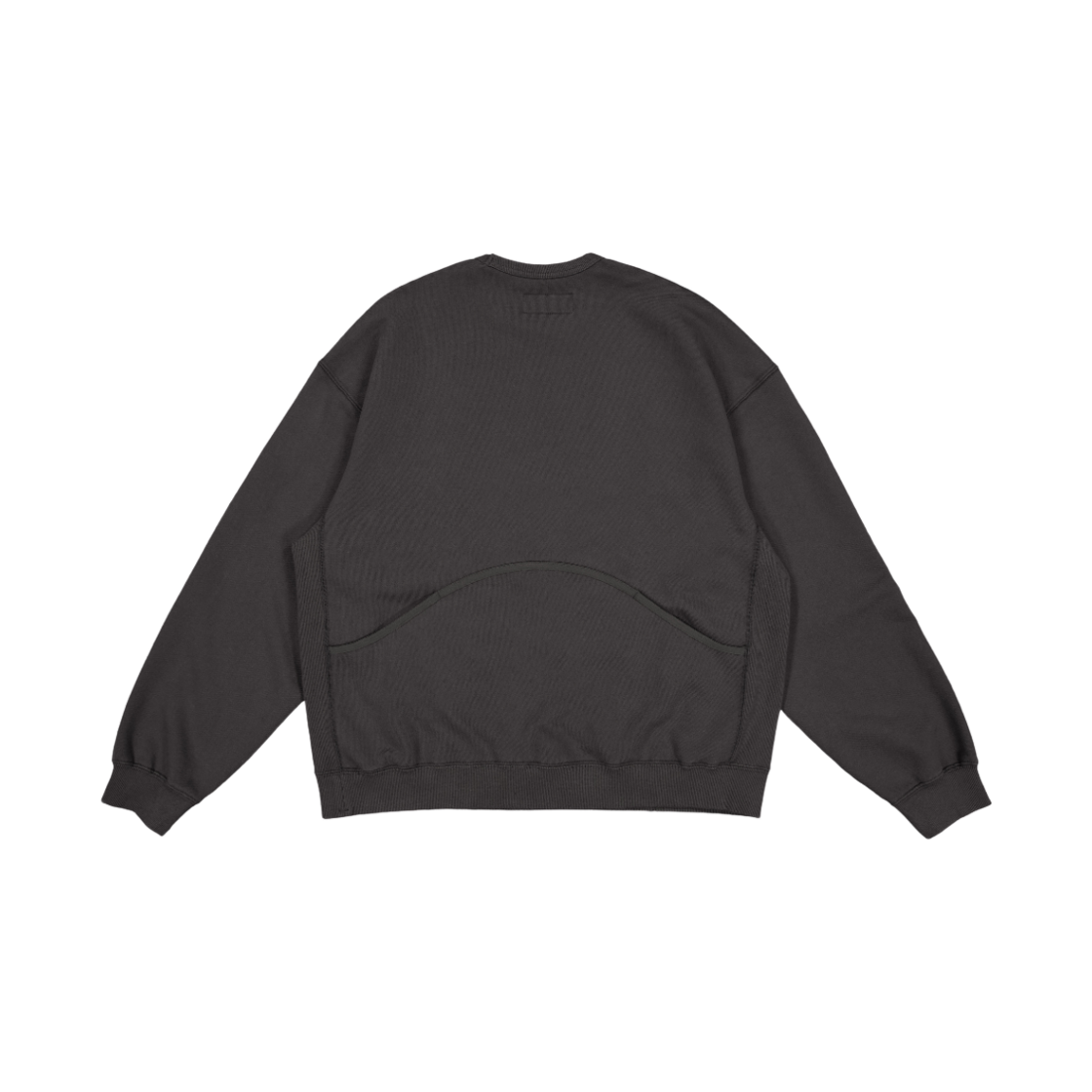 휴머러스 어카운트 웨이브 포켓 스웻 셔츠 챠콜(humorous account Wave Pk Sw Shirt Charcoal) - 2