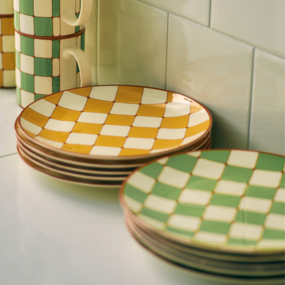 세이투셰 체커보드 플레이트 2종(Say Touche Checkerboard Plate 2colors) - 2