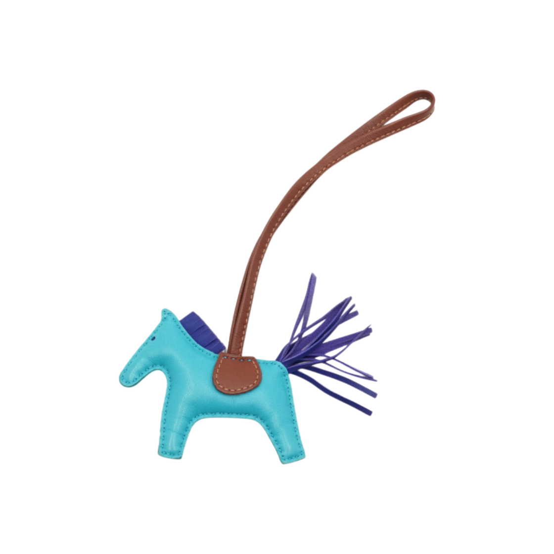 ITM2SELQUNR3 Hermes H064929 Blue Rodeo PM Small Bag Charm
