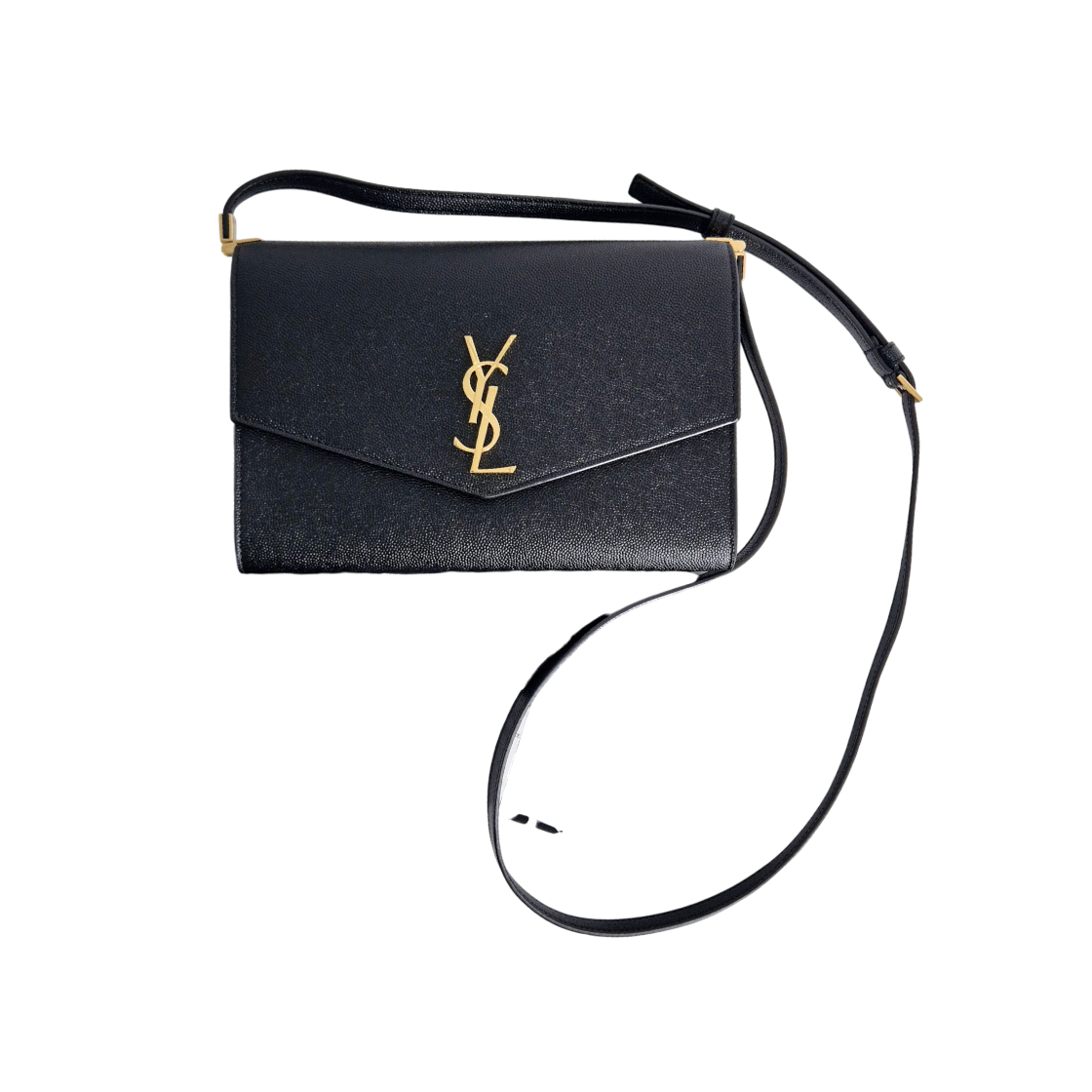 ITP3FHIHAM2B Saint Laurent Uptown Mini Crossbody Bag  Black 607753