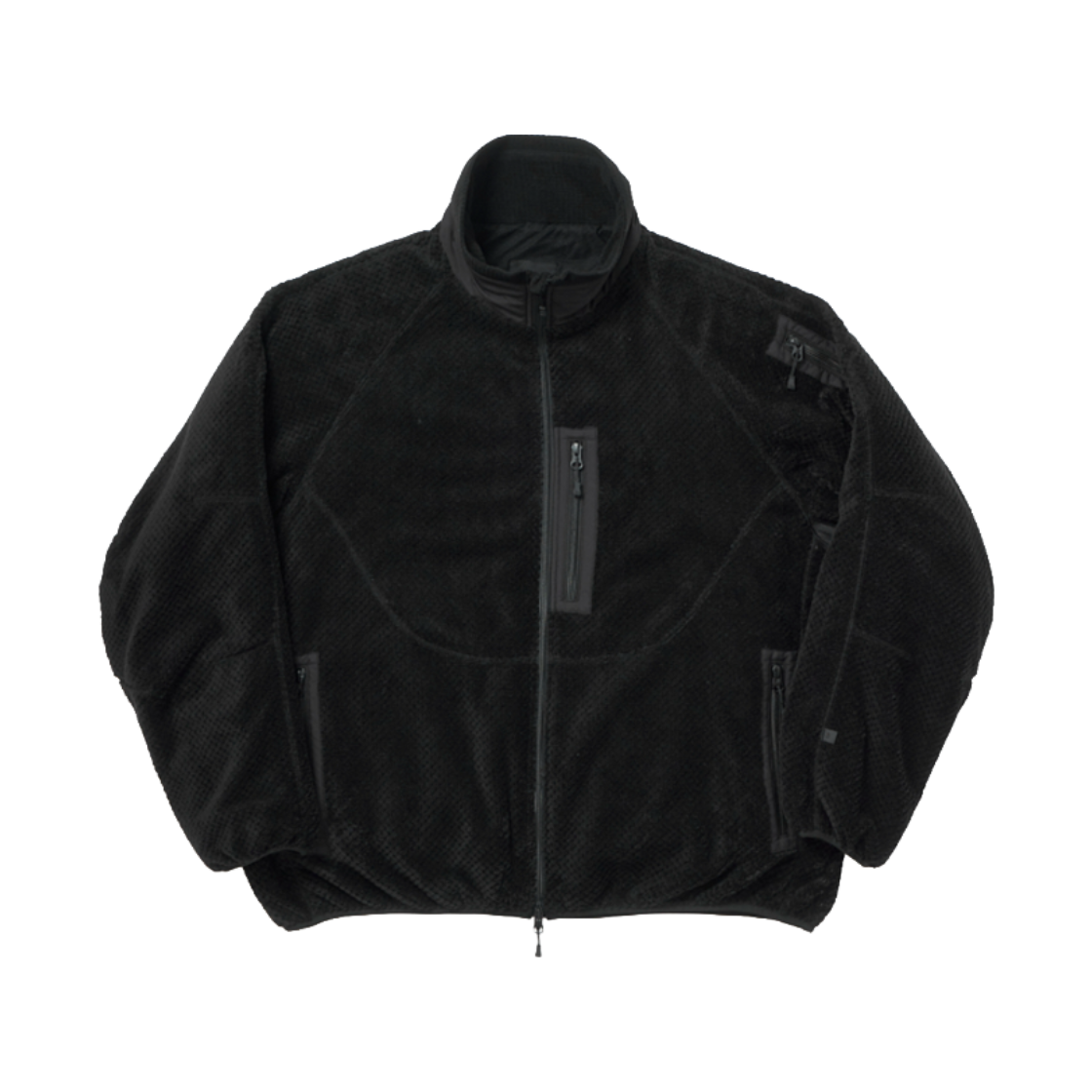 DM6DJABKD60BK DAIWA PIER39 Tech Mil Fleece Jacket Black - 26FW