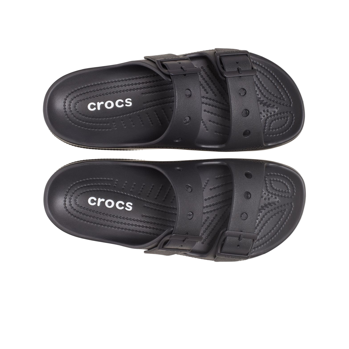 (W) 크록스 새터데이 샌들 블랙((W) Crocs Saturday Sandal Black) - 2