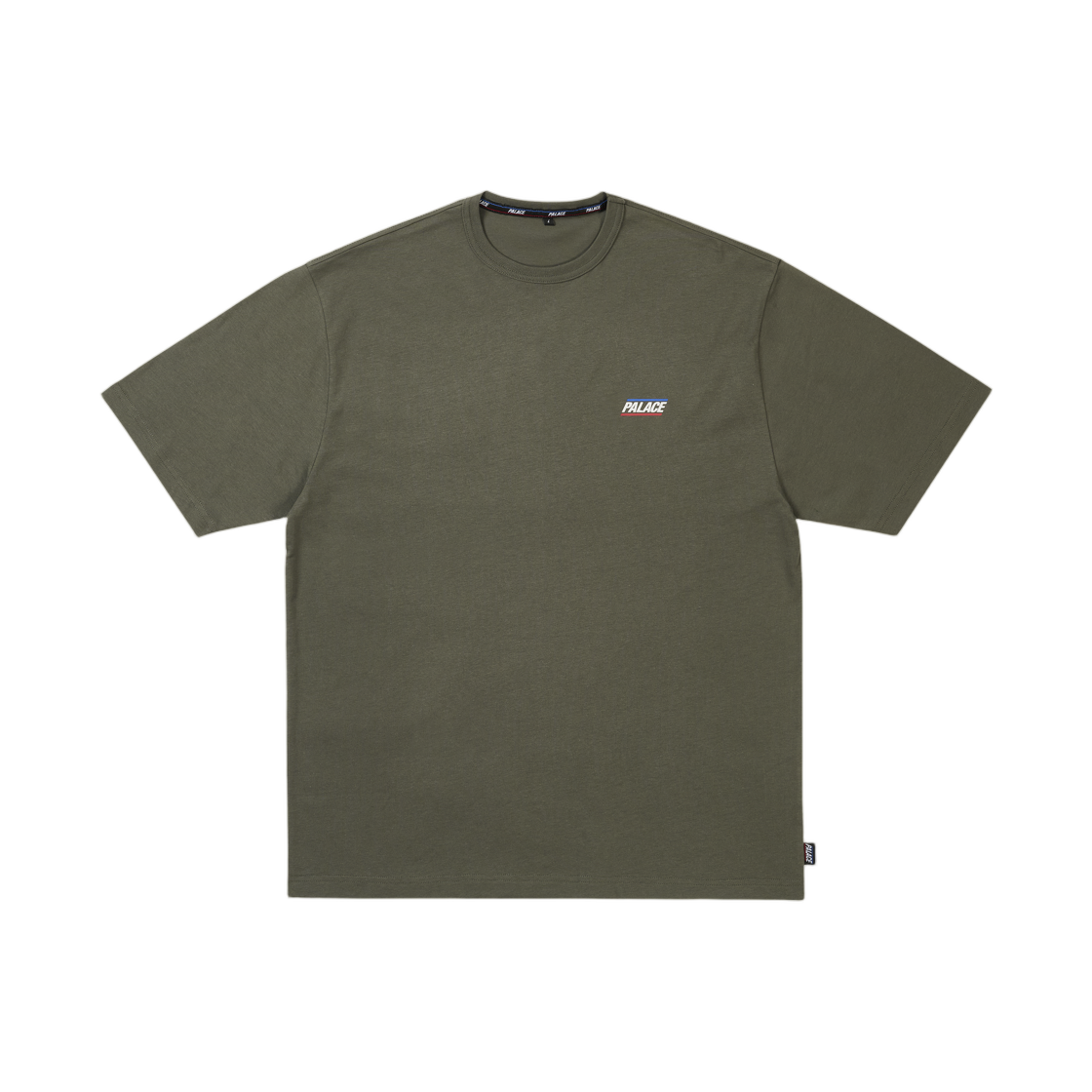 - Palace Basically A T-Shirt Army Olive - 26FW