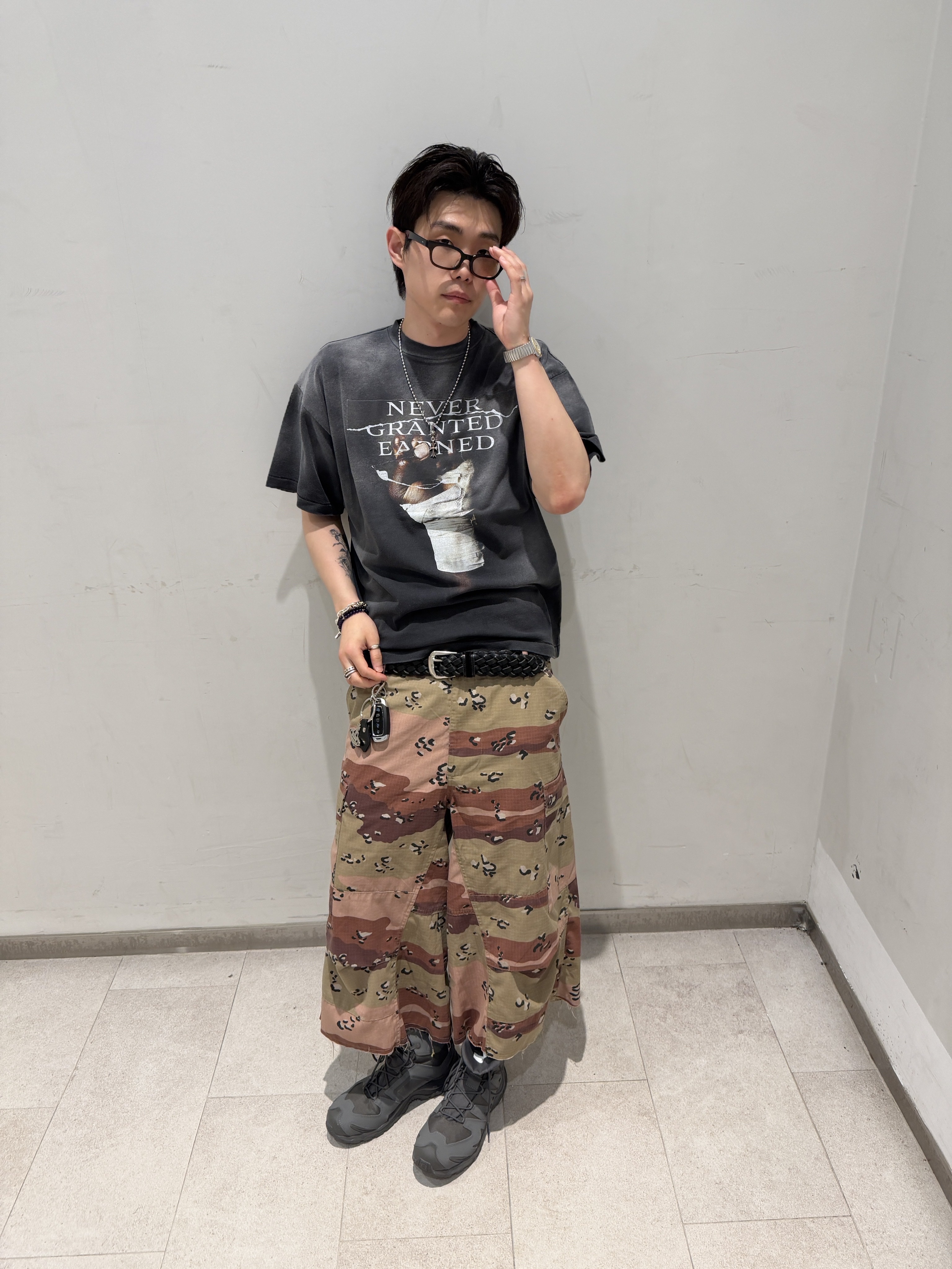 qualisartifexpereo Scavenger Shorts, Lash X Undermycar Virtuoso Jazzman Brown 착용 스타일 - 4