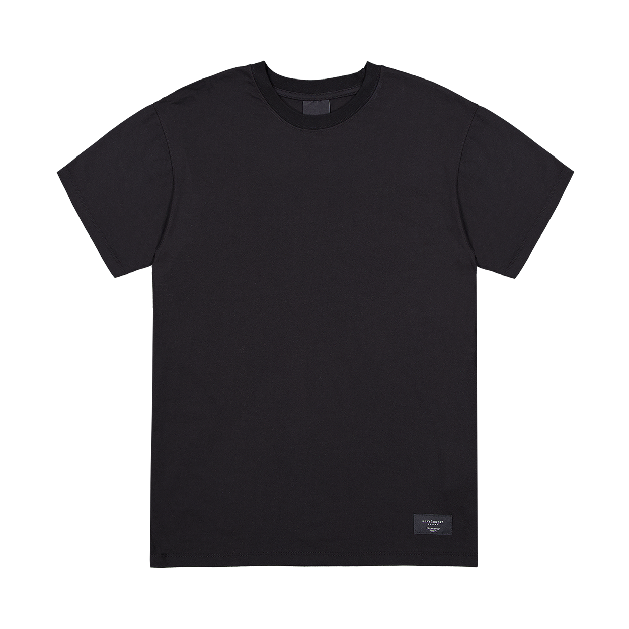 언더마이카 머슬랭거 코어 핏 티셔츠 블랙(Undermycar Murslanger Core Fit T-Shirts Black) - 1