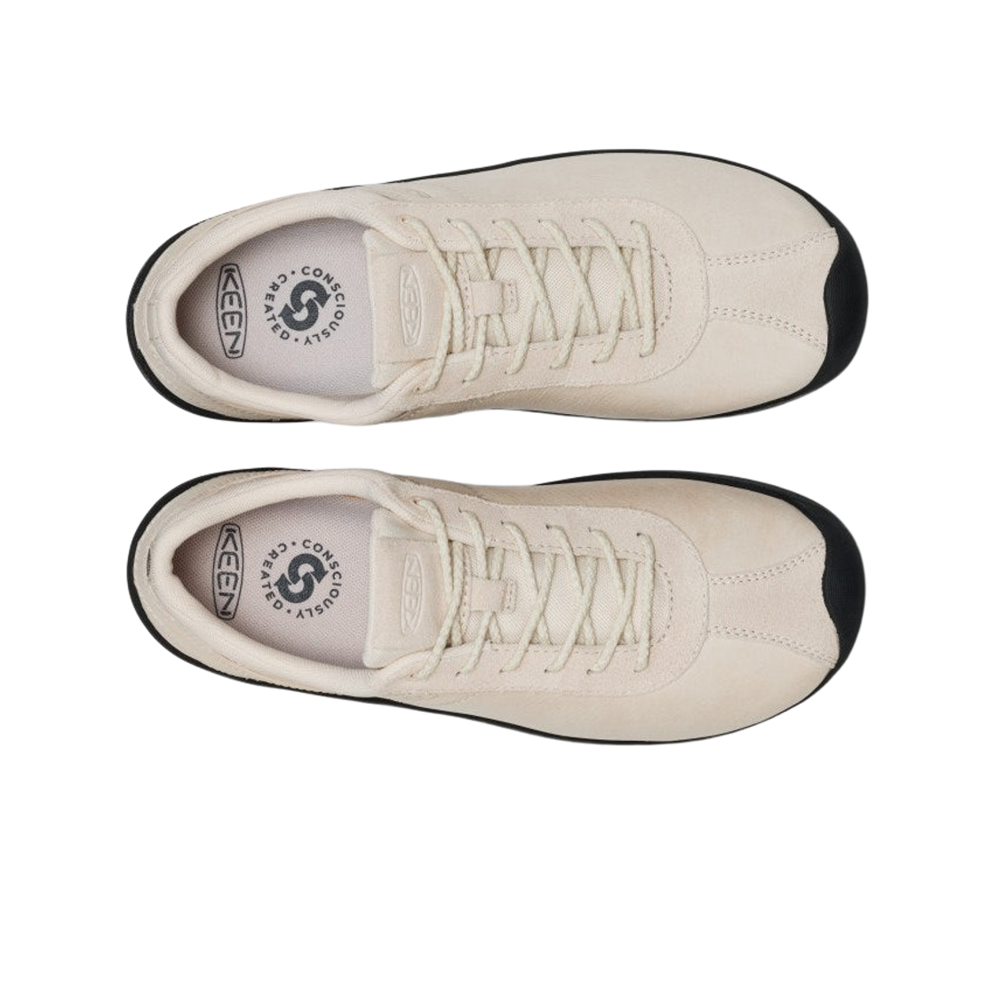 (W) 킨 재스퍼 데콘 레더 스니커즈 버치 블랙((W) Keen Jasper Decon Leather Sneakers Birch Black) - 2
