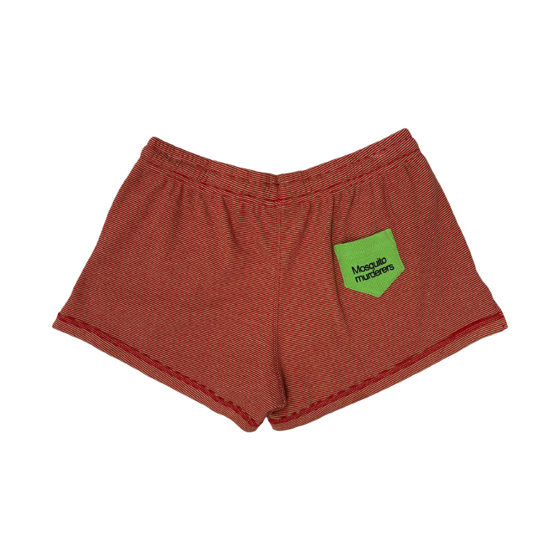 9634464 Mosquito Murderers Pocket Mini Shorts Red