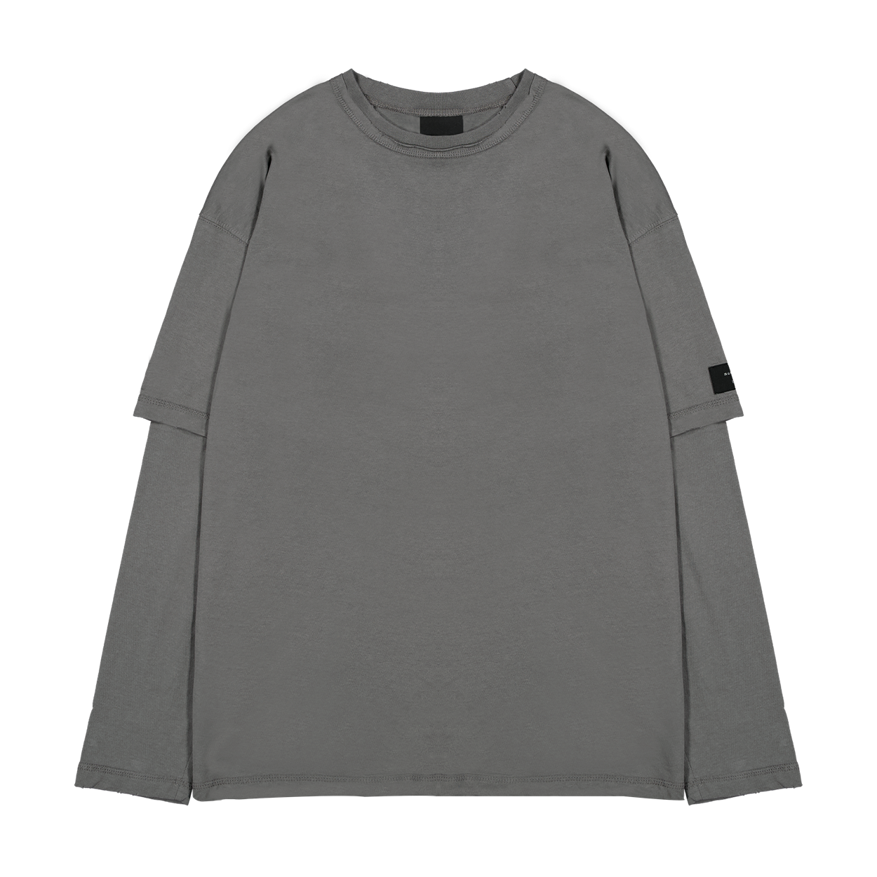 언더마이카 머슬랭거 언더레이어 롱 슬리브 티셔츠 더스티 그레이(Undermycar Murslanger Underlayer Long Sleeve T-Shirts Dusty Gray)