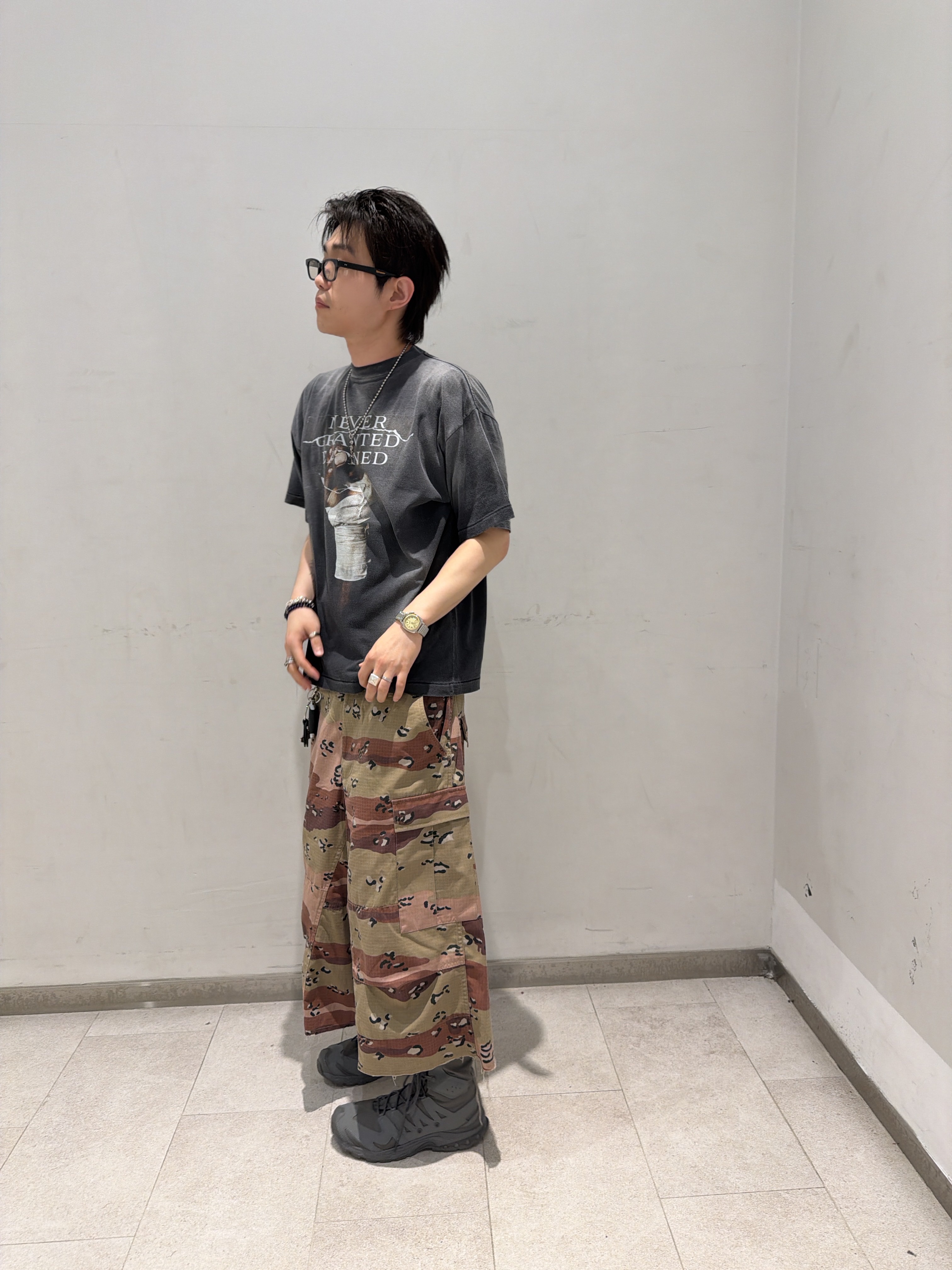qualisartifexpereo Scavenger Shorts, Lash X Undermycar Virtuoso Jazzman Brown 착용 스타일 - 3