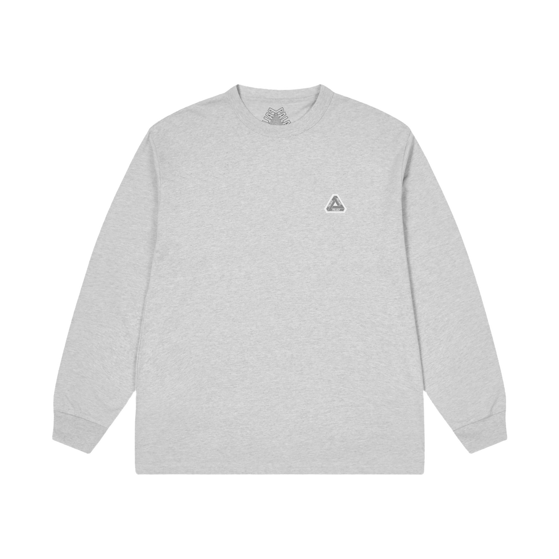 - Palace Sofar Longsleeve Grey Marl - 26FW