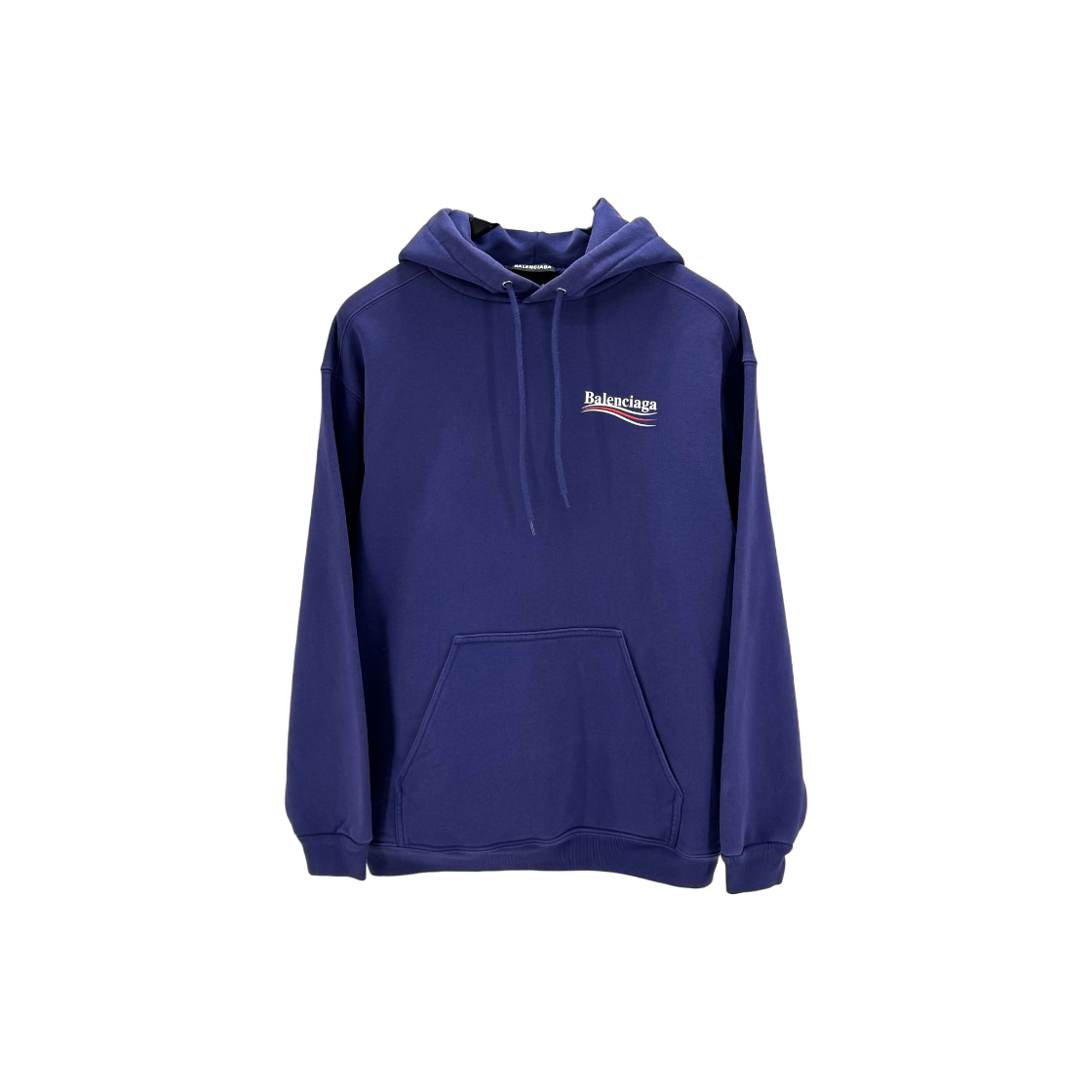 ITN4VBTWKEER Balenciaga Wave Logo Long Sleeve Hoodie