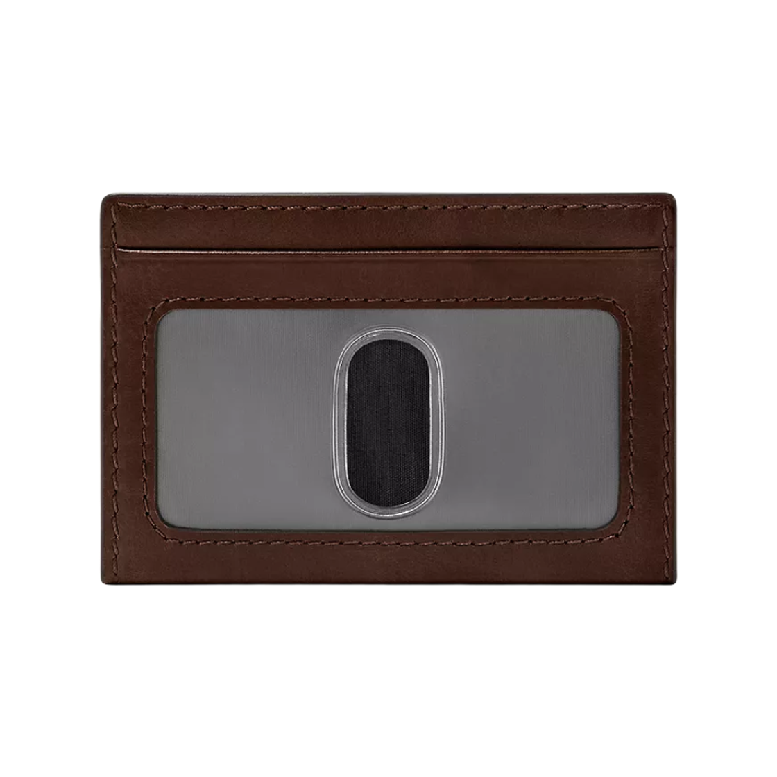 파슬 데릭 레더 카드 케이스 다크 브라운(Fossil Derrick Leather Card Case Dark Brown) - 2