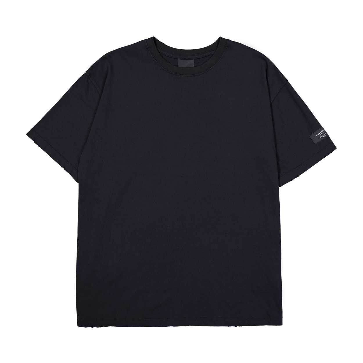 언더마이카 머슬랭거 선큰 핏 티셔츠 블랙(Undermycar Murslanger Sunken Fit T-Shirts Black)