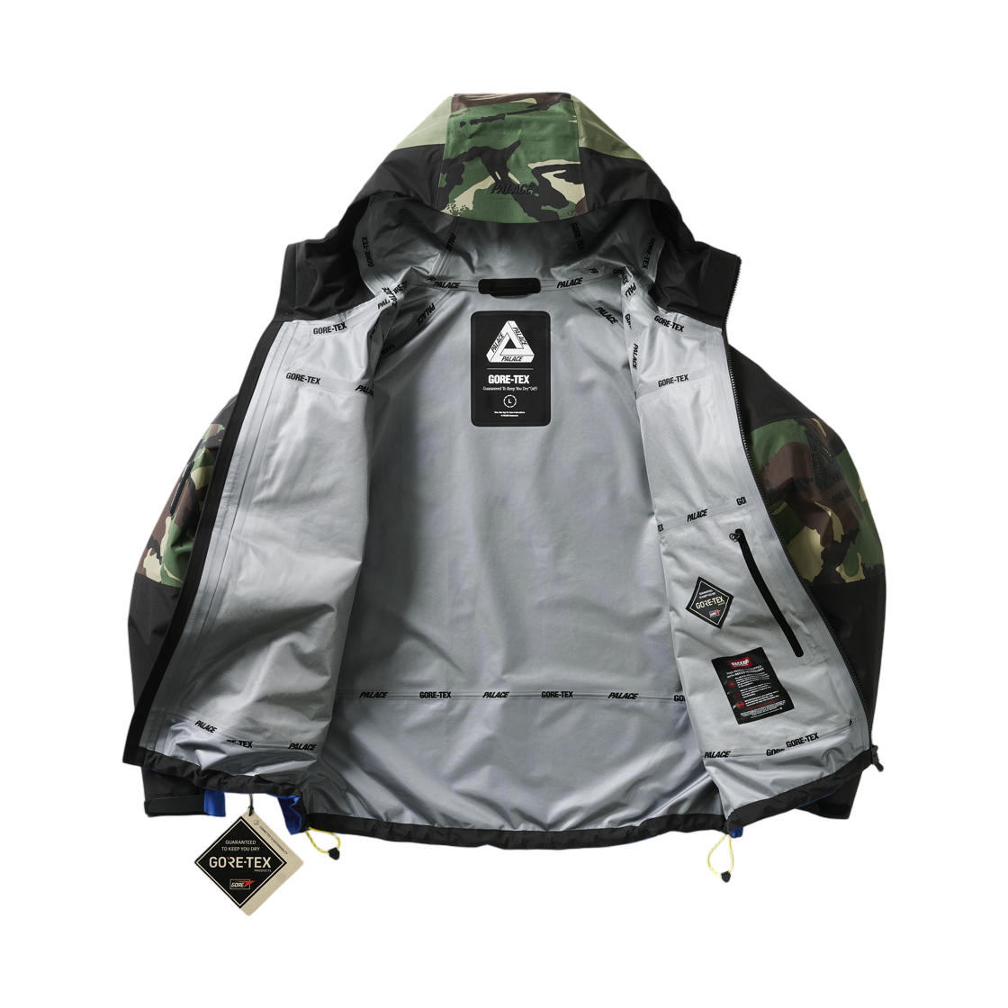 팔라스 고어텍스 3L 리믹스 자켓 블랙 믹스 - 26FW(Palace Gore-Tex 3L Remix Jacket Black Mix - 26FW) - 3