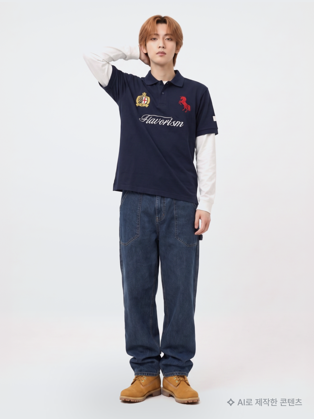 Adidas Arsenal FC OG Track Top Better Scarlet Off White - KR Sizing (Non Marking Ver.), Flavorism VTG Washed Cargo Pants Washed Olive Gray 착용 스타일 - 6