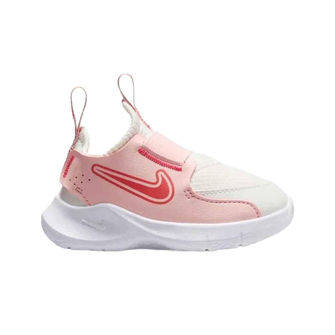 FN1478-104 (TD) Nike Flex Runner 3 Summit White Echo Pink