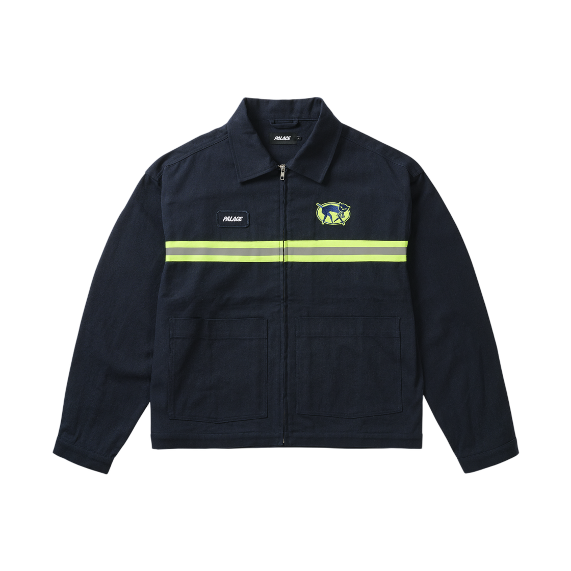 - Palace Transport Jacket Navy - 26FW