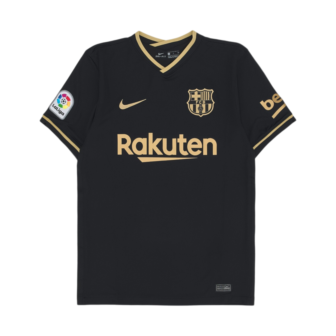 CD4231-011 Nike FC Barcelona 2020/21 Away Jersey Black (Non Marking Ver.)