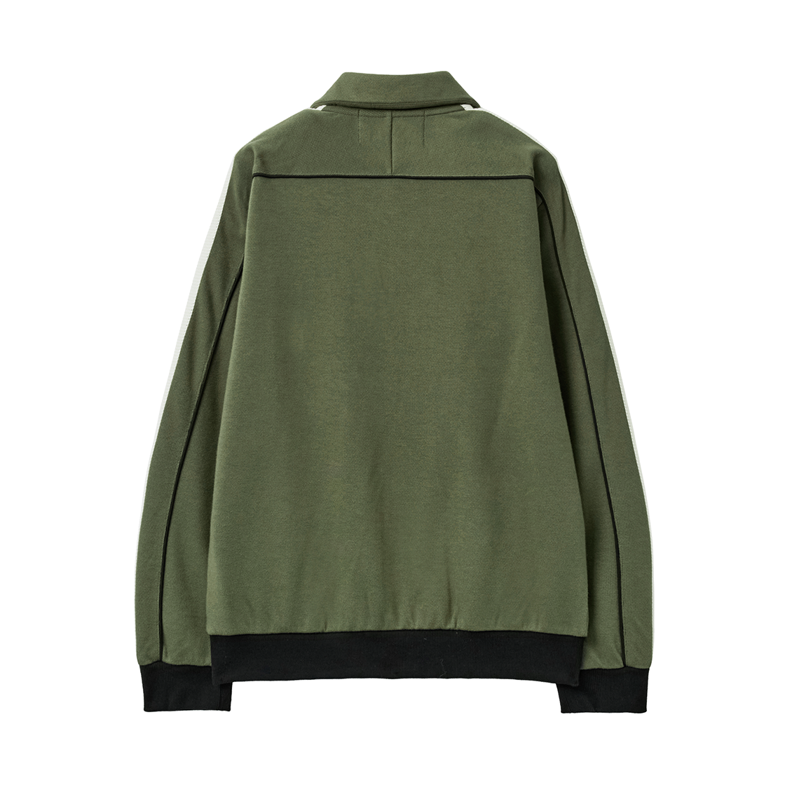 세터 로턴 파이핑 칼라 트랙 집업 자켓 카키(SATUR Lawton Piping Collar Track Zip-up Jacket Khaki) - 2
